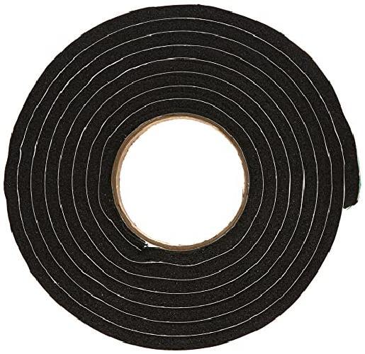 Stormguard Paraspifferi gomma, Autoadesivo, Extra spessa, Nero 3.5 m