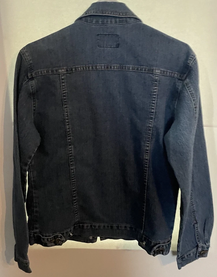 Chaqueta vaquera RE&X para mujer talla grande, se ajusta como una mediana, Y2K Foto 2 de 4