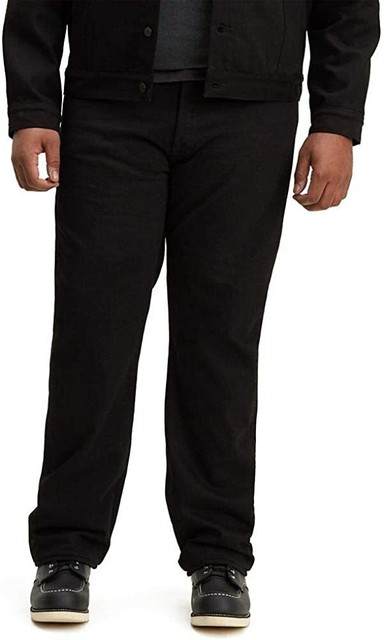 Levi's Men's Big and Tall 501 Original Fit Jeans Stretch Blacklist W42 L34  for sale online | eBay