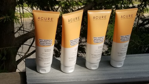 SET 4 ACURE HAIR WELLNESS TÄGLICHES TRAINING WASSERMELONE BLUTORANGE CONDITIONER 8 UNZEN