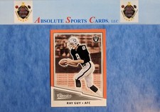 2017 Classics #193 RAY GUY | Raiders | Timeless Tributes | SSP | Orange /25
