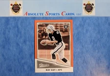 2017 Classics #193 RAY GUY | Raiders | Timeless Tributes | SSP | Orange /25