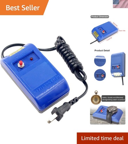 Portable & User-Friendly Watch Demagnetizer - Perfect Gift for Watch Enthusiasts