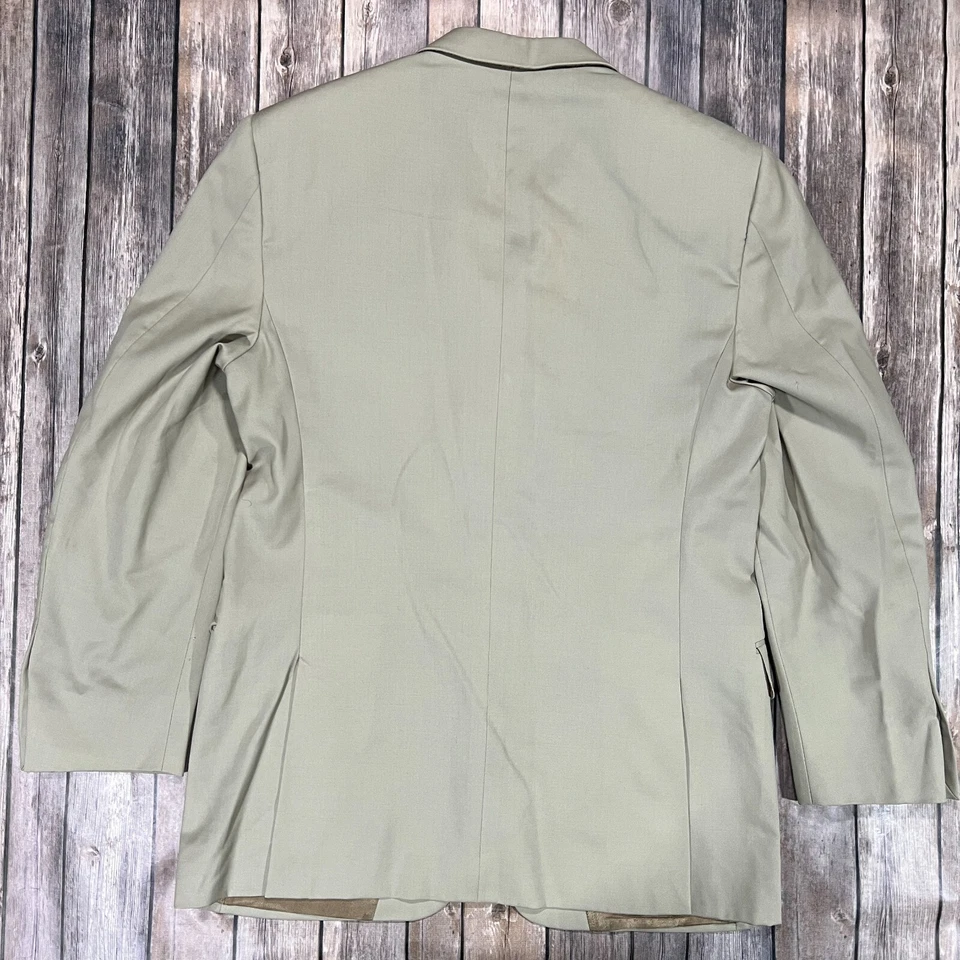 Burberry London Suit Blazer Sport Coat Pants 38S Mens 32x30 Mens Beige Jacket - Image 3 of 4