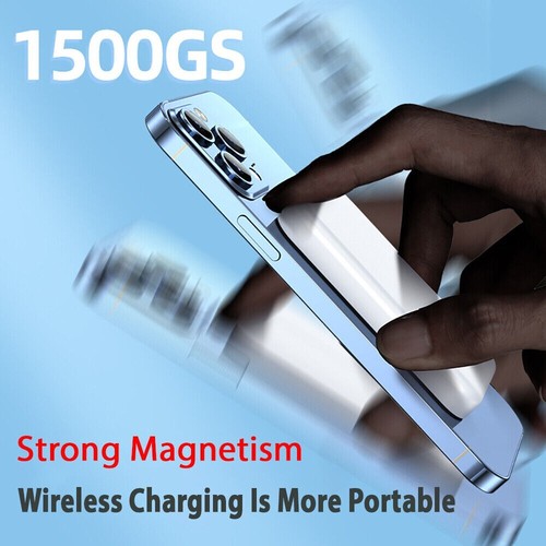 Magnetic Power Bank Portable 5000mAh Wireless Portable Charger Fast Charging - Zdjęcie 3 z 8