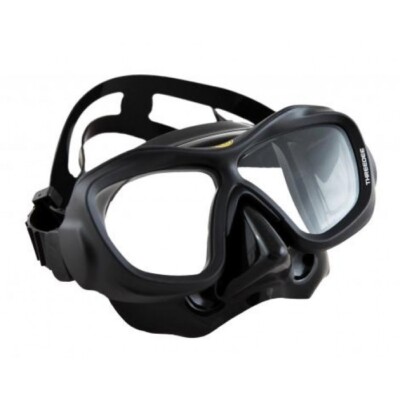 Poseidon 3D ThreeDee Doubleglass Scuba Snorkeling Low Volume Dive Mask
