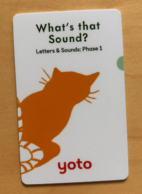 Yoto What's that Sound Karte, Card