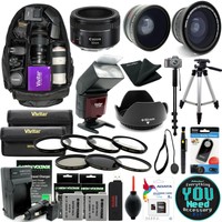 Canon Eos Rebel T3i / 600d Dslr Camera Everything You Need Accessory Kit Ef 50mm Canon Eos Rebel T3i / 600d Dslr Camera Everything You Need Accessory Kit Ef 50mm