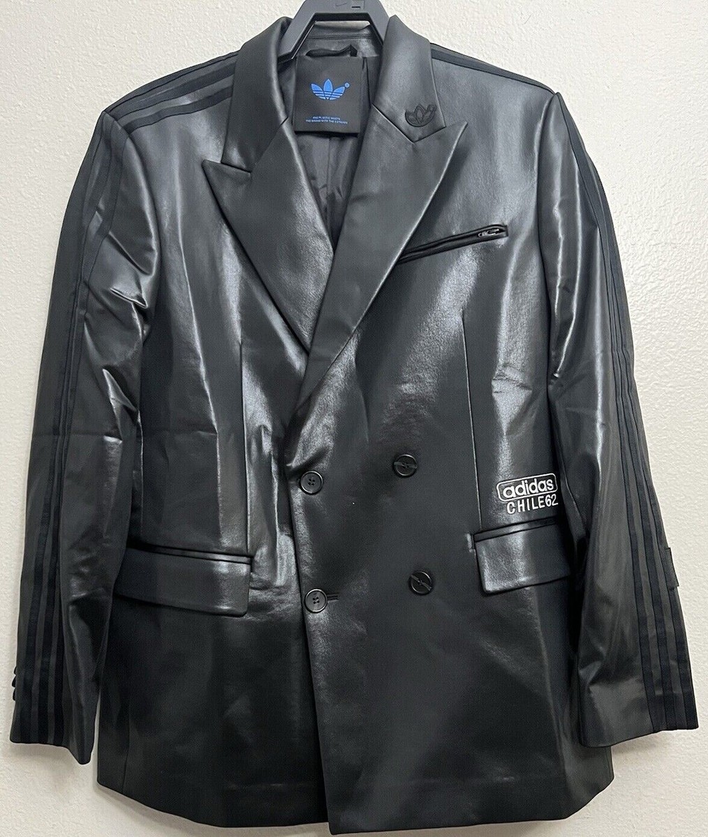 Adidas Originals Chile C-62 Tailor Jacket Sport Coat BLACK Adidas Originals Chile C-62 Tailor Jacket Sport Coat BLACK