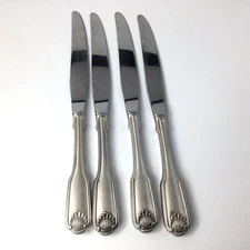 Oneida Stainless Steel Flatware Dinner Knives Set of 4
