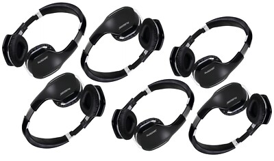 6x Ausdom M07 Bluetooth Wireless Headphones Lightweight w/Mic On-Ear