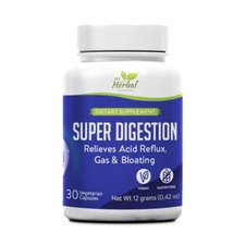 Herbal Digestive Aid - Digestive Health - Helps with Acid Reflux