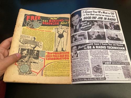 Lot of *3* Very Early ACTION COMICS! #58,68,71 (1943/44) Coverless—Replica Cvrs! - Picture 24 of 24