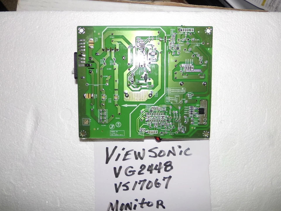 VIEWSONIC 24" VG2448 MONITOR POWER BOARD  L7232-1 / 748.A2H02.0011 - Image 4 of 4