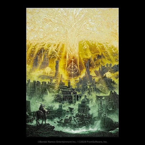 Limited Edition Displate The Guidance of Grace Elden Ring Official Art X/1500