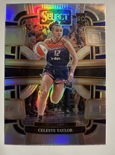 CELESTE TAYLOR 2024 Select RC Rookie WNBA SILVER PRIZM #16 Phoenix Mercury