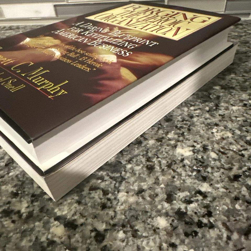 Biz Management Book Lot 2 FORGING THE HEROIC ORGANIZATION Understanding Leader - Image 4 of 4