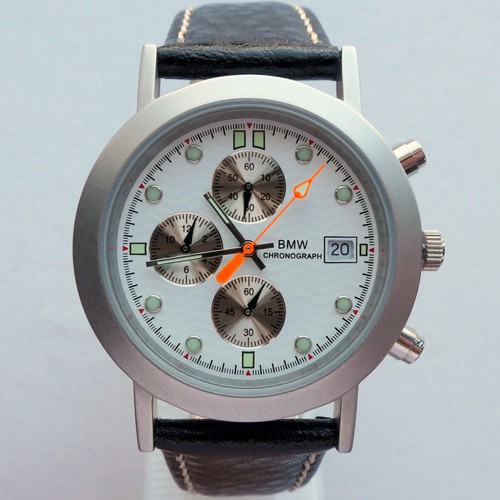 BMW Classic Sport Car Accessory Diver Design Made in Germany Watch Chronograph - Picture 2 of 24