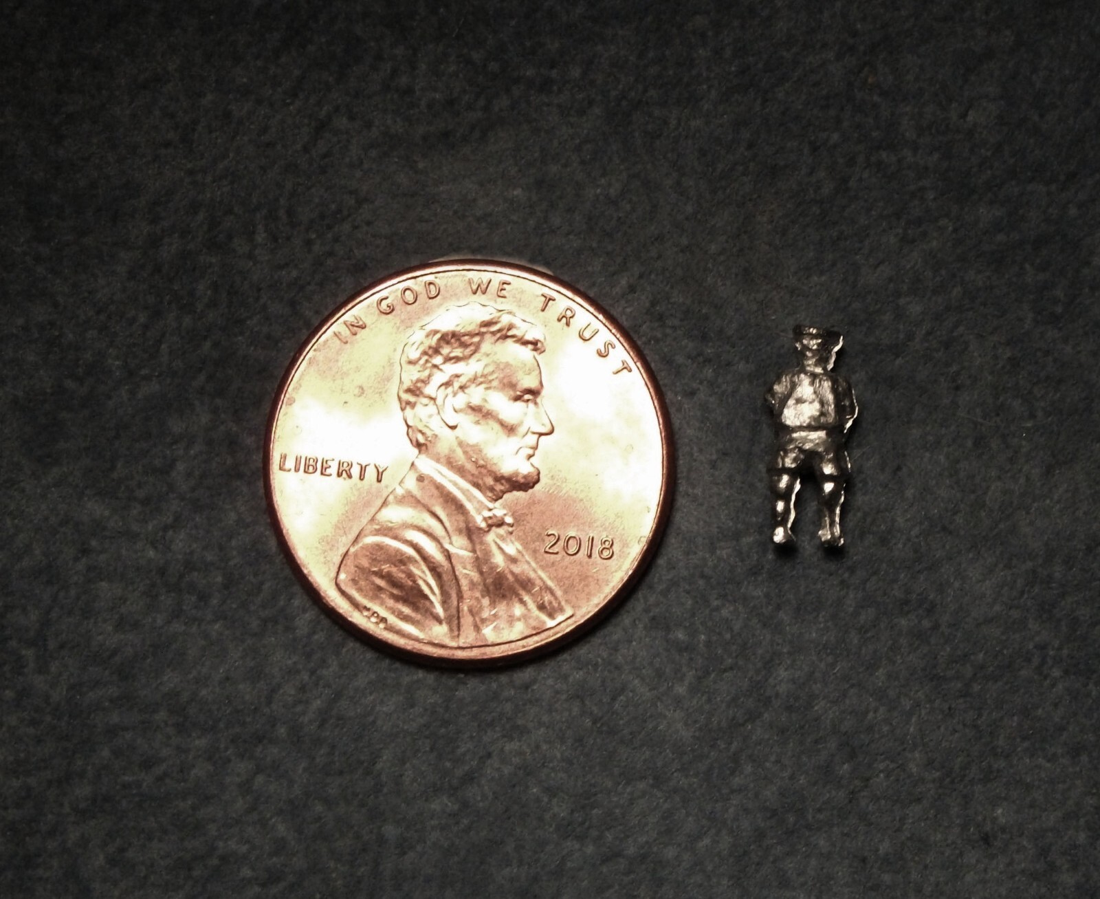 SS Ltd HO Scale In Original Package Metal Figure Lil Joey In The ss-ltd-ho-scale-in-original-package-metal-figure-lil-joey-in-the