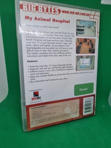 DISCO COMO NUEVO My Animal Hospital - PC CD ROM - Simulación - Imagen 3 de 3
