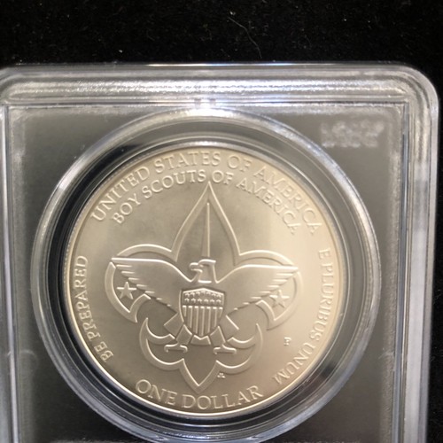 2010-P BOY SCOUTS OF AMERICA PCGS MS70 OWNERS PRIVATE COLLECTION *FREE SHIPPING* - Picture 3 of 6