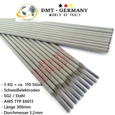 5KG SG2 STAHL SCHWEIßELEKTRODEN 3,2mm E6013 RR6 RR12 ELEKTRODEN