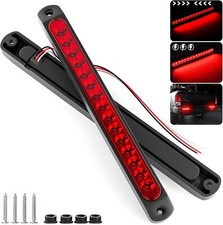 Red Led Tail Light Assembly For Trucks Trailers High Brightness Waterproof Ip67