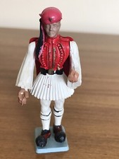 AOHNA Evzone Plastic Greek Toy Soldier Figure, Made In Greece
