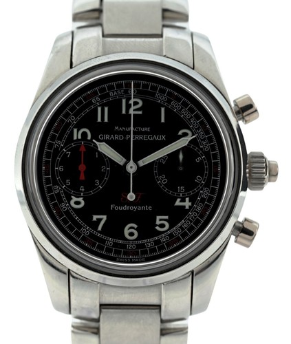 Girard Perregaux 40mm Men's Platinum Ferrari Split Second Foud...