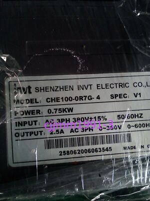 1PCS New INVT frequency converter CHE100-0R7G-4 0.75K/380V #T4