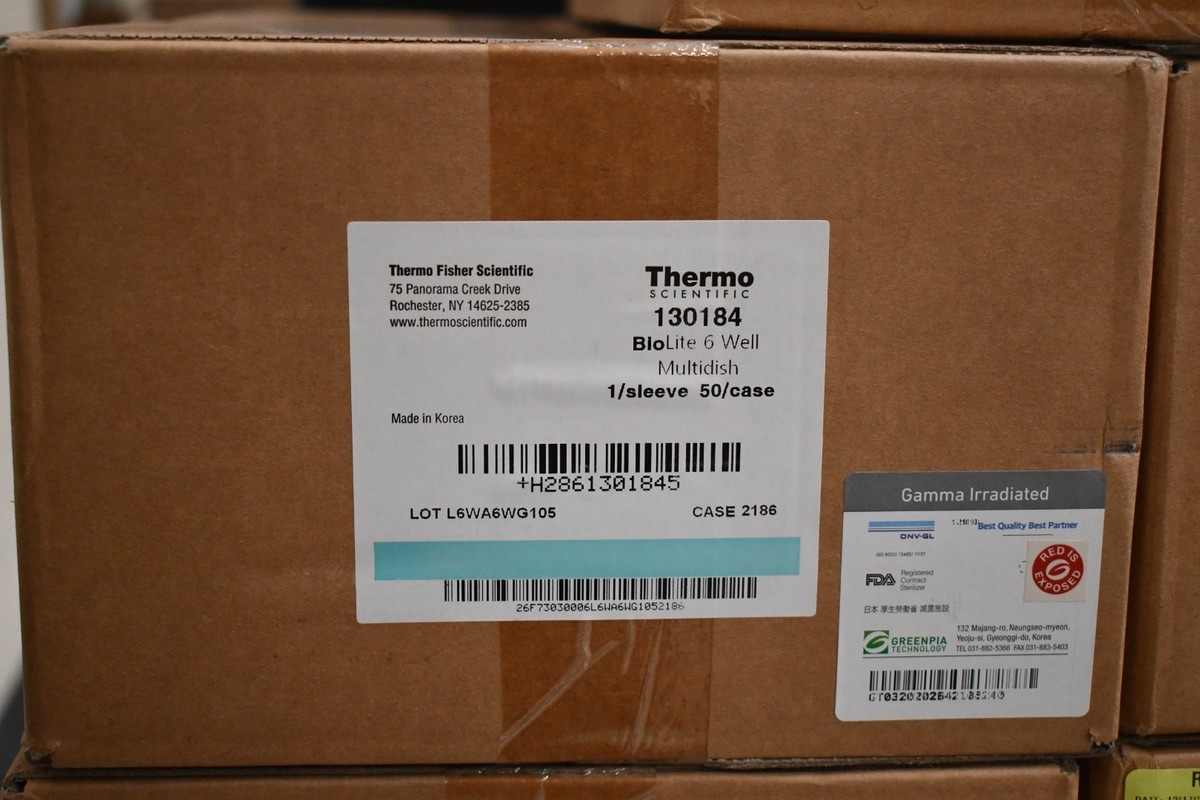 Case of 50 NEW Thermo Scientific 130184 BioLite Microwell Plates 6