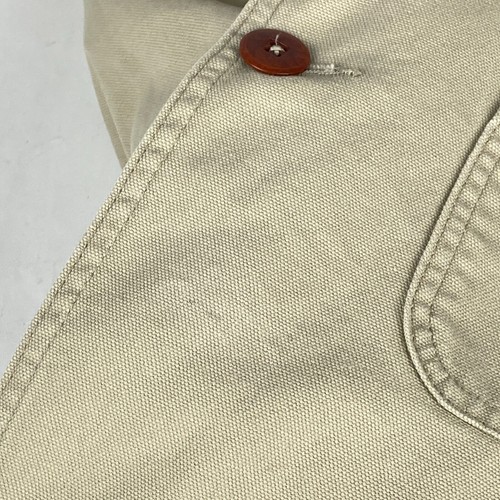 LL Bean Field Coat Barn Chore Jacket Primaloft Flannel Lined Tan Men's Large VTG - Picture 9 of 23