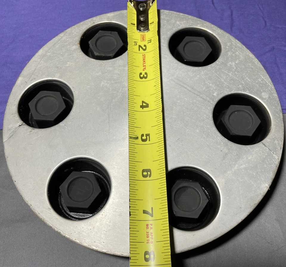 Tapacubos tapacubos tapa central rueda suburbana camioneta GMC Chevrolet 4x4 1992-1999 15650049 OEM Foto 4 de 4