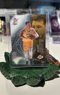 Luka Dončić 2026 Topps NBA Hoops/Signature Series Inserts (2)(Same Picture!)