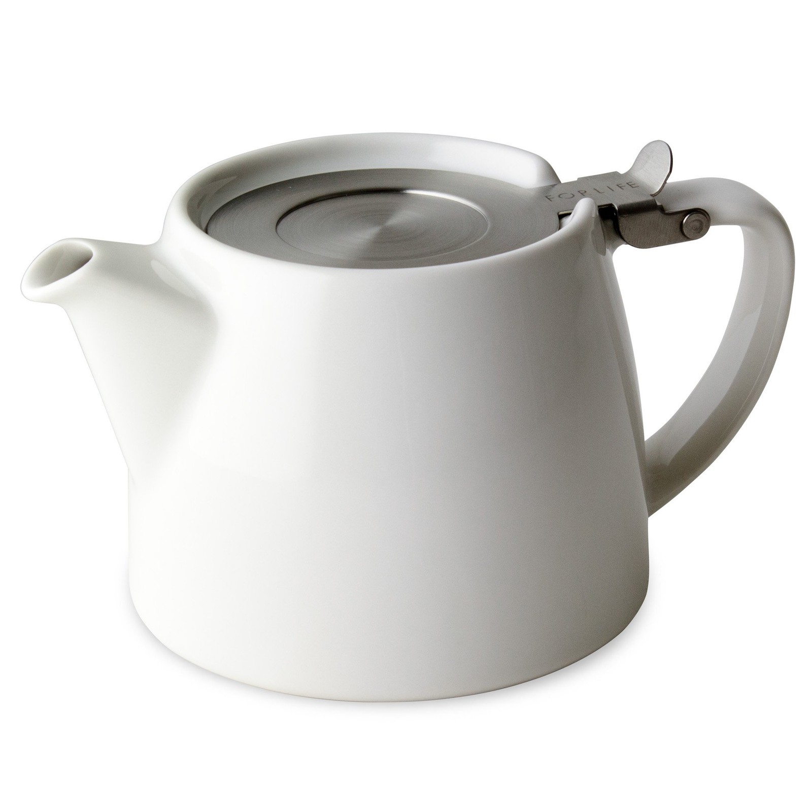 With Sls Lid And Infuser, 18-ounce, White