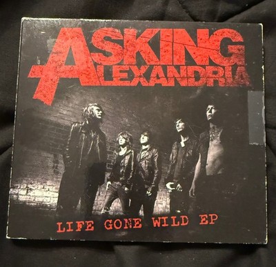Asking Alexandria  Life Gone Wild  EP and DVD Cd and enhanced content dvd