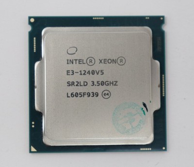 Intel Xeon E3-1240V5 Quad-Core 3.5GHz 8MB LGA1151 Server CPU Processor SR2LD