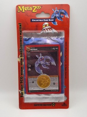 METAZOO Cryptid Nation 1ST Edition Blister Pack - Booster Coin Sealed Neu