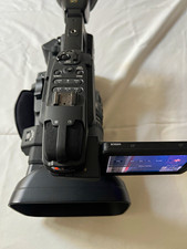 Canon XF300 HD Camcorder, Monfrotto Tripod, wheeled, Atem Mini Pro, Movo Mic.