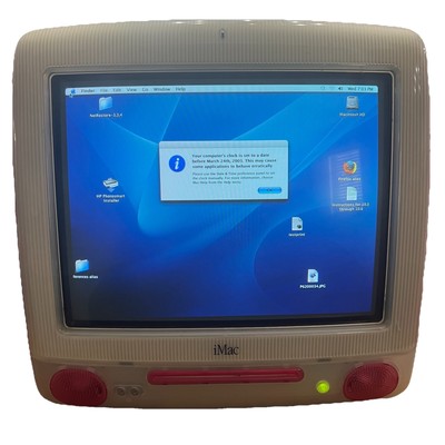 Apple iMac DV strawberry Vintage M5521 PC Working No Keyboard