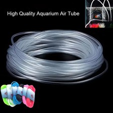 4 6mm Silicon Aquarium 1m/3m/5m/10m Oxygen Pump Hose Air Bubble Stone Aquarium F