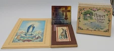 Prayer For Every Day Book + other religious items lot