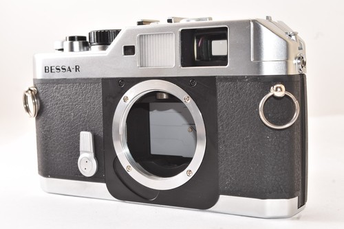Voigtlander BESSA-R 35mm Rangefinder Film Camera Silver Body from Japan 2507131 - Picture 10 of 13
