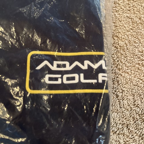 New Adams Golf Short Sleeve Adams Patch T-Shirt Navy, Size X-Large, Ships Today! - Picture 4 of 5
