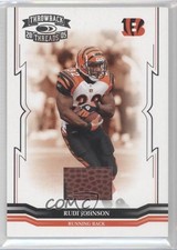 2005 Donruss Throwback Threads Footballs 244/275 Rudi Johnson #32 0a1