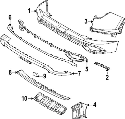 Genuine Hyundai Bumper Cover 86612-N9HA0-CA