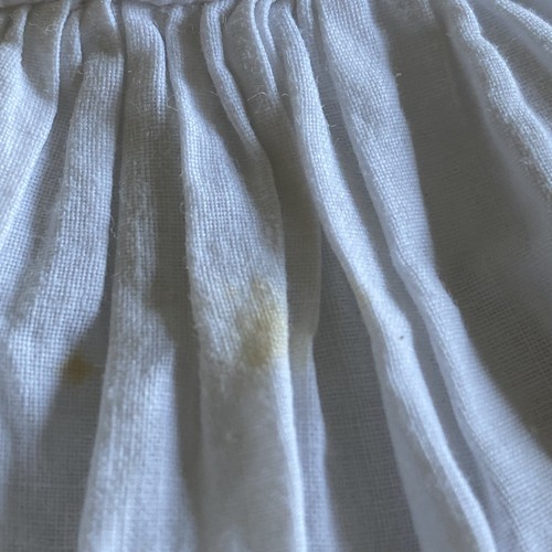 Edwardian Baby's Cotton Broderie Anglaise Lace Christening Gown 28” Long - Picture 10 of 10