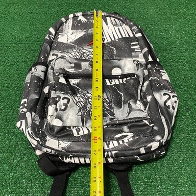Jumpman Jordan Borough GFX Grade School Backpack Unisex Black Sail