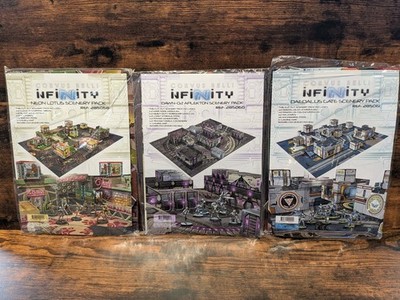Infinity N5: 3x Scenery Pack Bundle - Neon Lotus, Daedalus & Aplekton