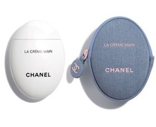 CHANEL LA CR ME MAIN Hand Nail Cream Denim Pouch - 2026 DENIM COLLECTION